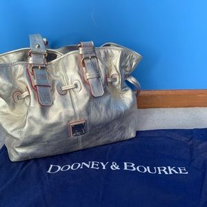 2000s Silver Metallic Dooney & Bourke Tote